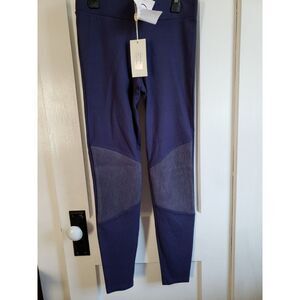NWT‎ My tribe couture on high women's Small Violet pants leather knee patched